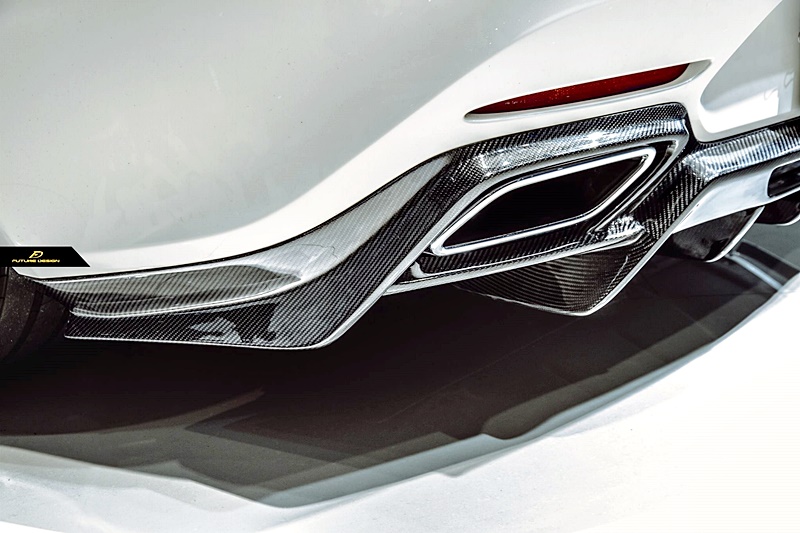 C190 GTs - RennTech style Carbon Rear Diffuser 05